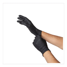 Load image into Gallery viewer, Black Nitrile Glove