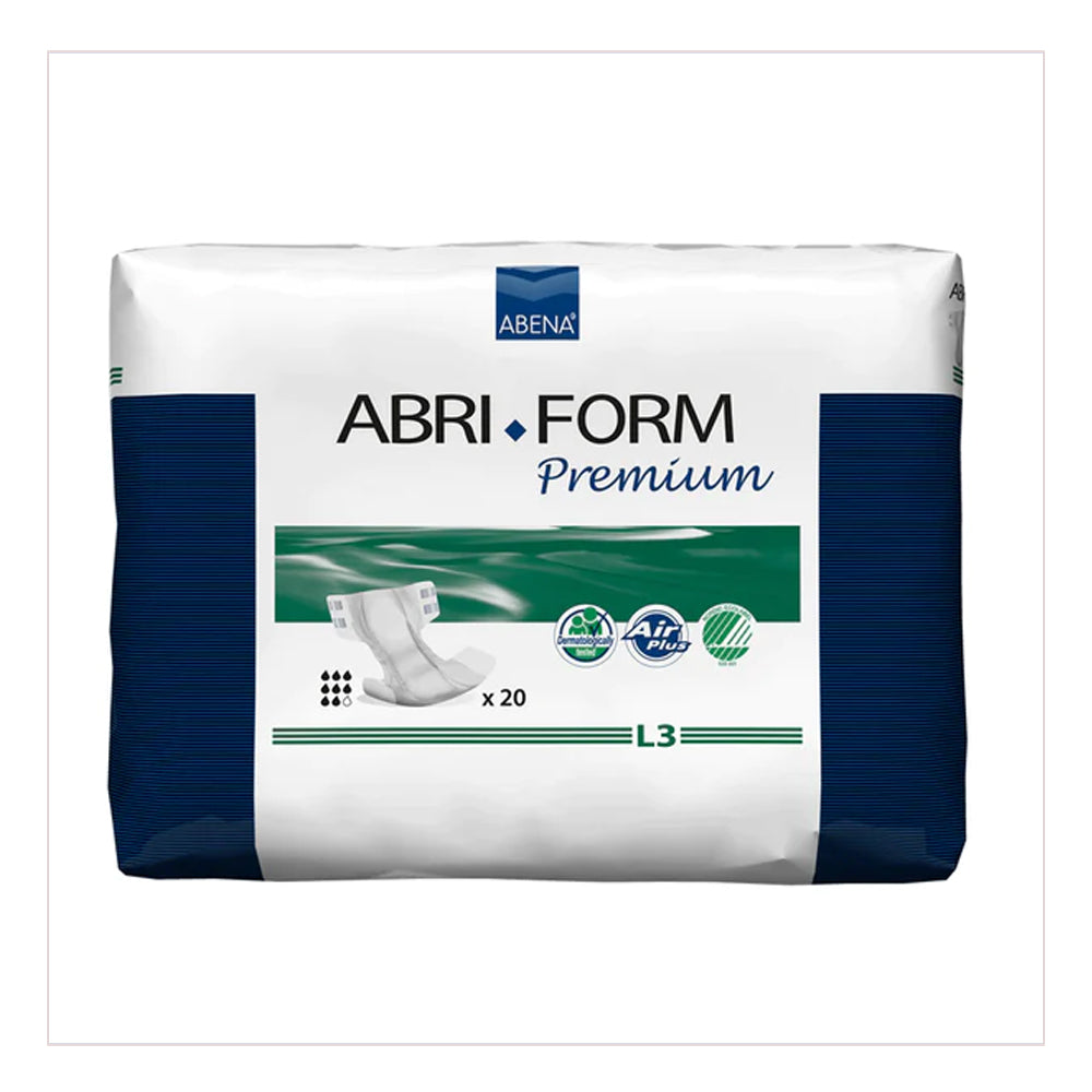 Abena Abri-Form Premium Adult Diapers with Tabs, L3