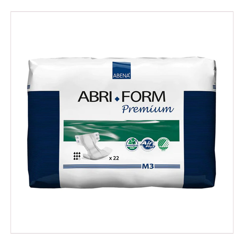 Abena Abri-Form Premium Adult Diapers with Tabs, M3